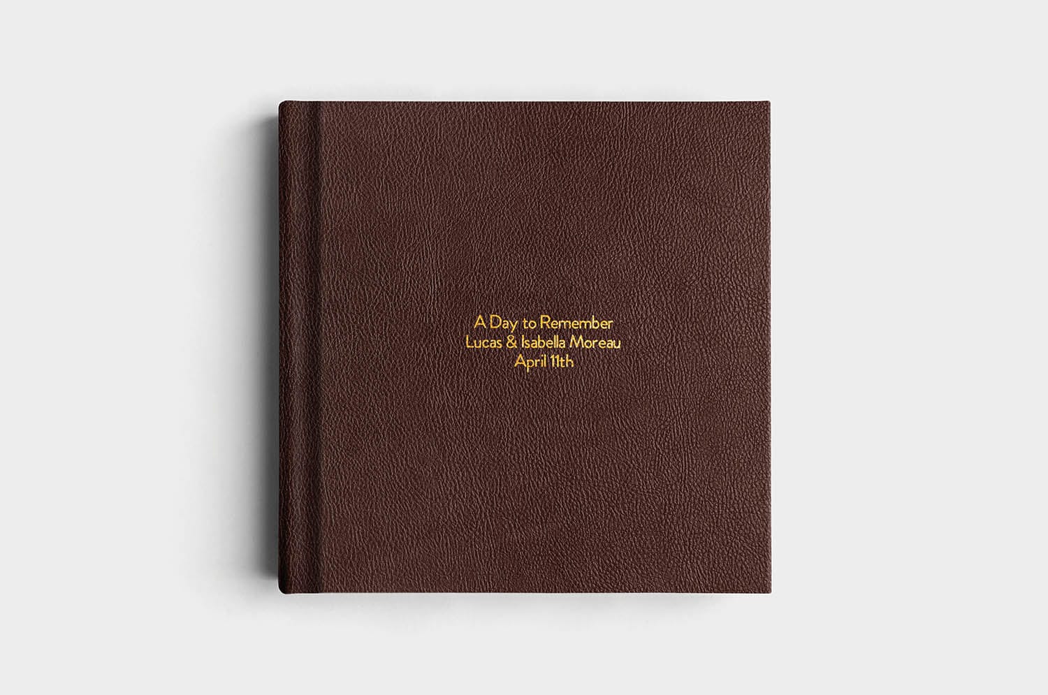 Album99 Vegan Leather - Chocolate - Image 2