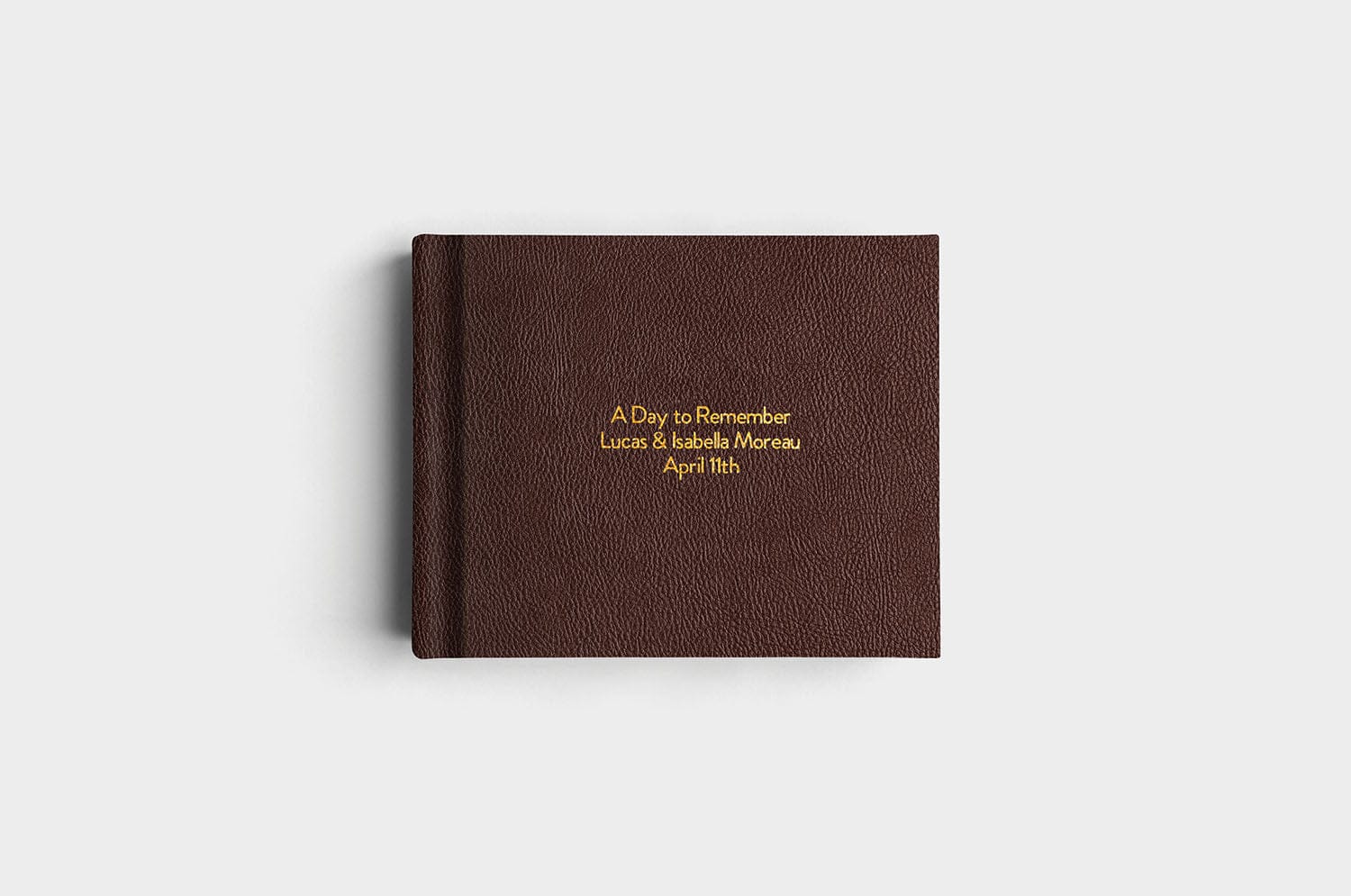Album99 Vegan Leather - Chocolate - Image 3