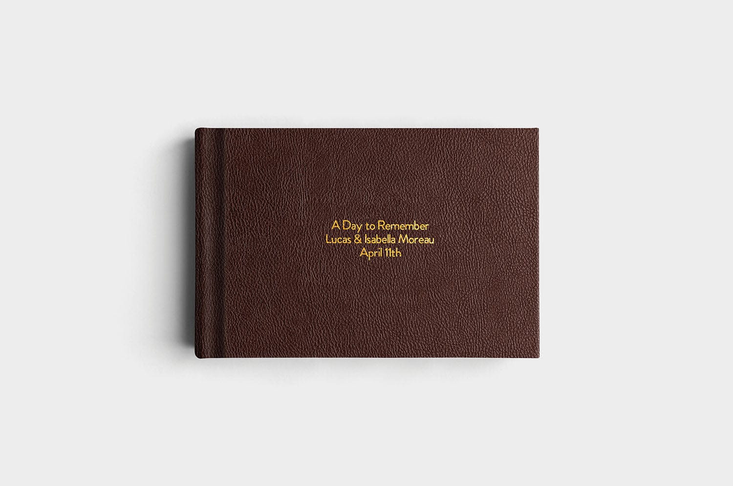 Album99 Vegan Leather - Chocolate - Image 4
