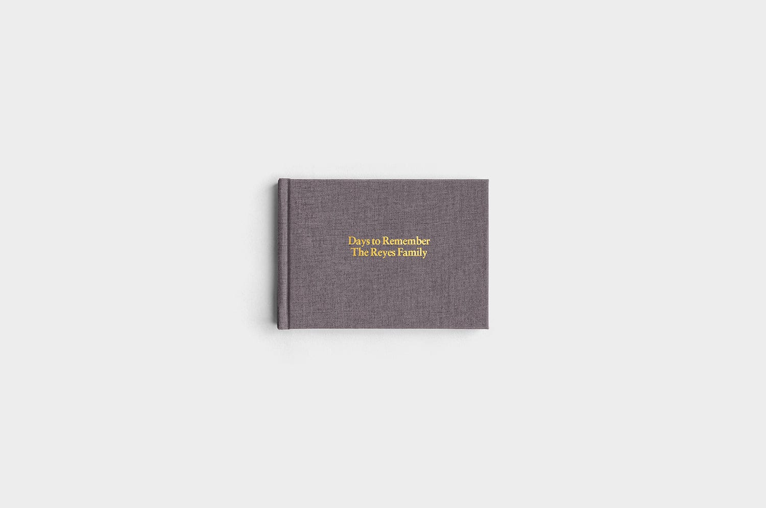 Photo Book Cloth Cover- Charcoal - Image 2