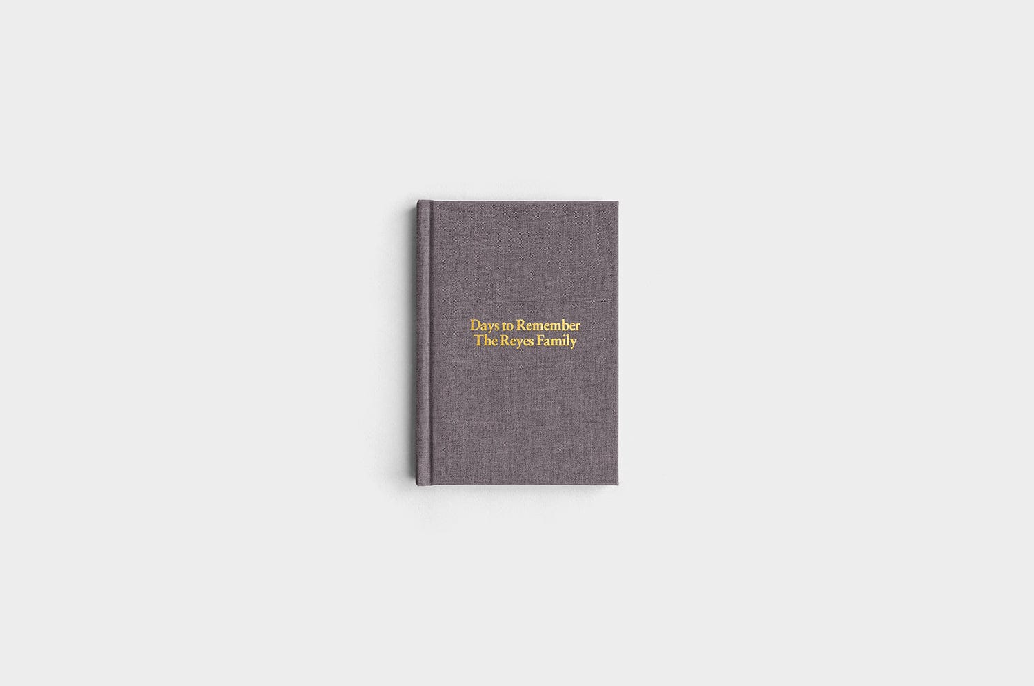 Photo Book Cloth Cover- Charcoal - Image 3