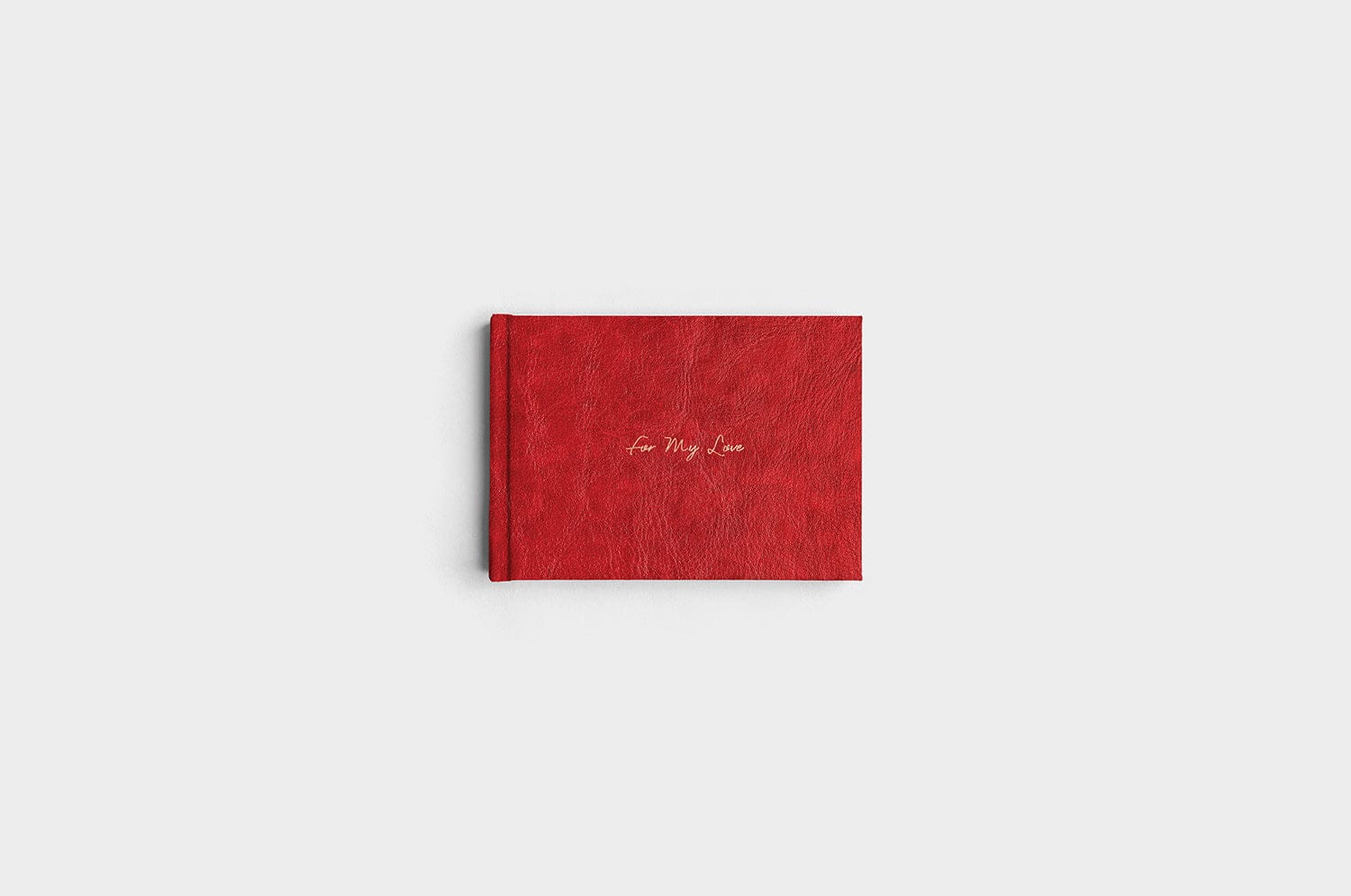 Photo Book Leather Cover- Cranberry - Image 3