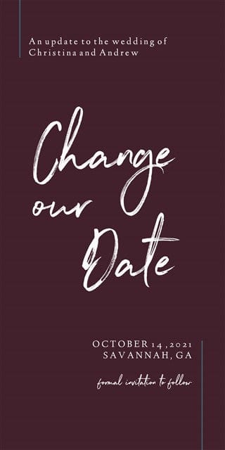 To the Point Change Our Date - Image 2