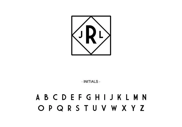 Bold Diamond Monogram - Image 4