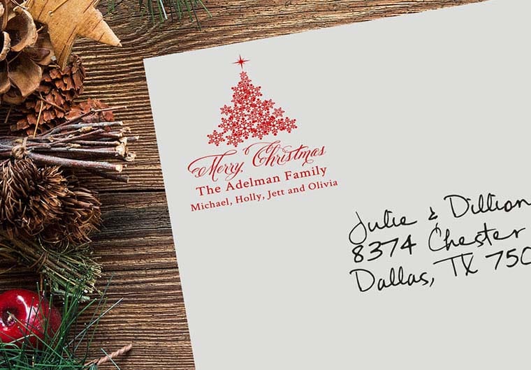 Christmas Tree Address - Image 2