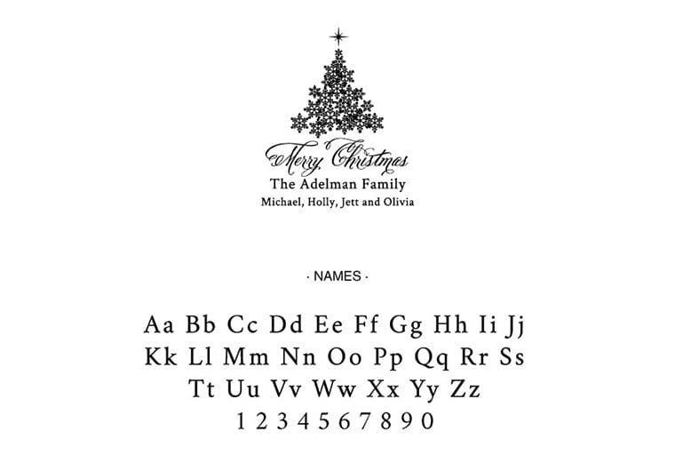 Christmas Tree Address - Image 4