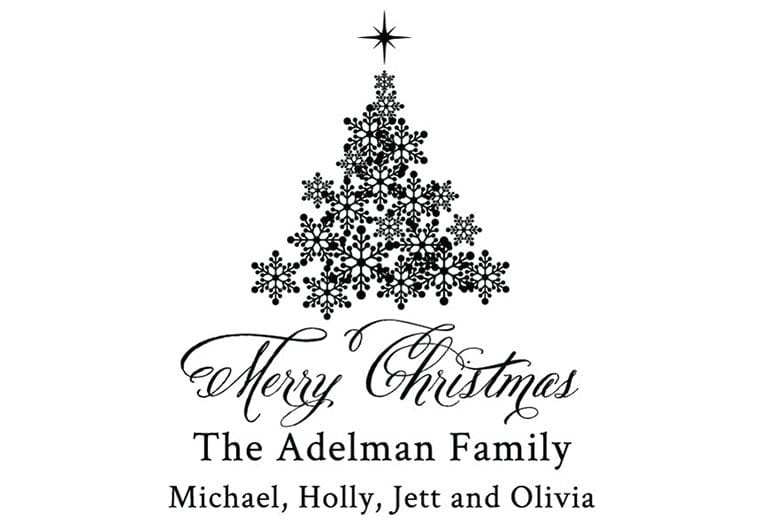 Christmas Tree Address - Image 5