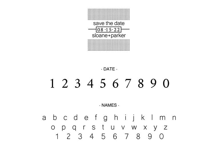 Dots Save The Date - Image 4