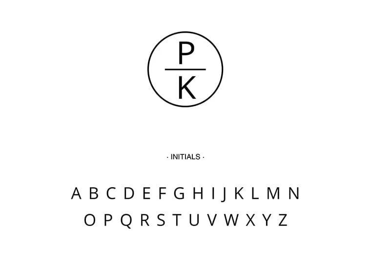 Dual Initials Monogram - Image 4