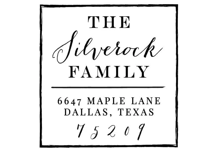 Family Script Address - Image 6