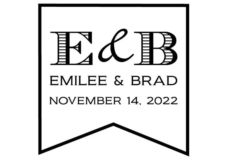 Initials Wedding Date - Image 5