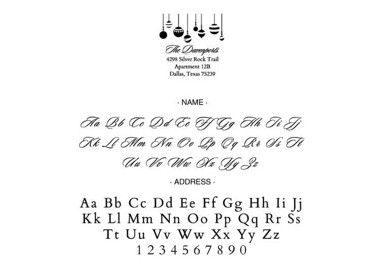 Ornaments Holiday Address - Image 4