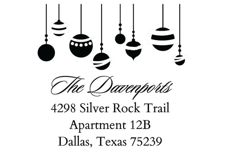 Ornaments Holiday Address - Image 5