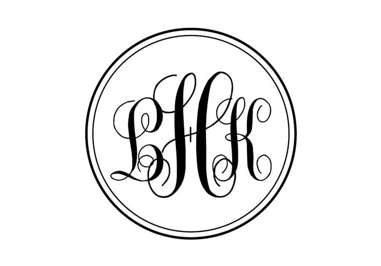 Script Circle Monogram - Image 5