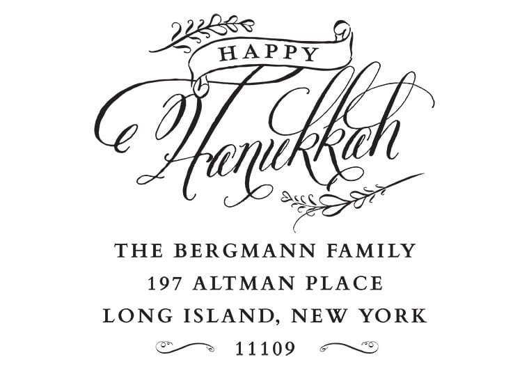 Scripted Hanukkah Address