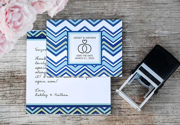 Wedding Rings Save The Date - Image 3